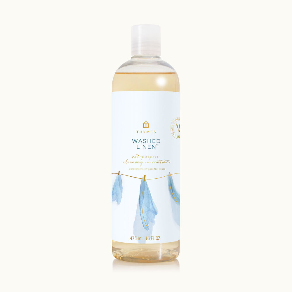 Thymes Washed Linen All-Purpose Cleaning Concentrate for Floors and Surfaces image number 1